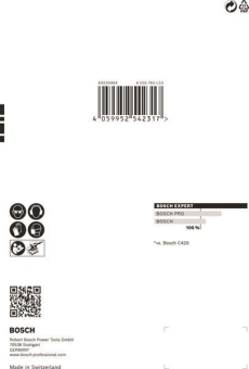 Bosch EXPERT Schleifblatt     2608900893 