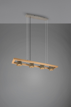 TRIO Pendelleuchte BELL 4-fl   301900467 