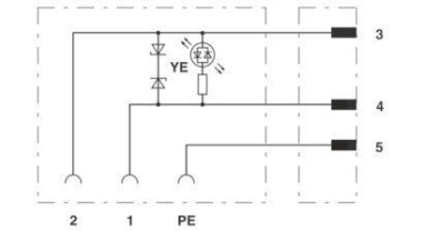 Phoenix   SAC-3P-MS/ 1,5-PUR/BI-1L-Z SCO 