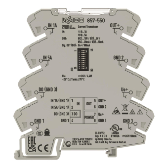WAGO 857-550 Strommessumformer, 