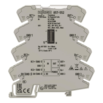 WAGO 857-552 Strommessumformer,Eingang 