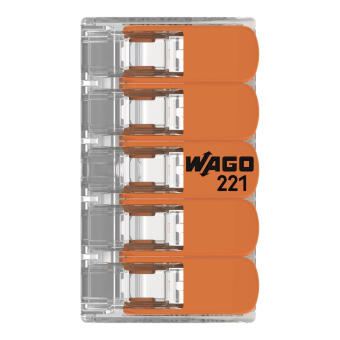 WAGO 221-415 COMPACT-Verbindungsklemme, 