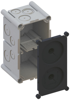 Kaiser Einlasskasten 2x1         9902.22 