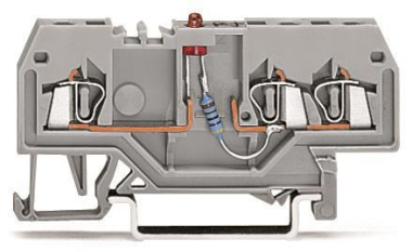 WAGO 279-674/281-413 Bauelementklemme,3 