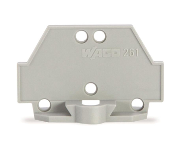 WAGO 261-410 Abschlussplatte,mit 