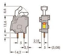 WAGO 257-451 Anreihbare 