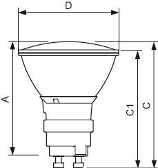 PHIL CDM-Rm Mini 20W/830 GX10   20301800 