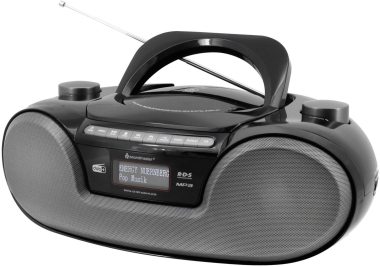 Soundmaster SCD8300SW sw Radio mit CD 