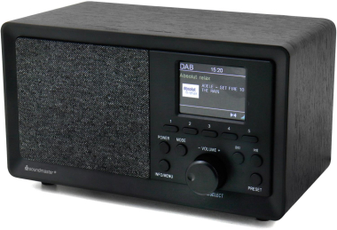 Soundmaster DAB350SW sw Digitalradio 