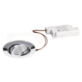 BRUM LED-Einbaustrah. IP65 chrom  DAMITA 