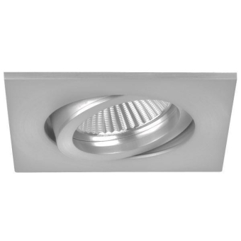 BRUM Einbaustrahler eckig 6W chrom  BB05 