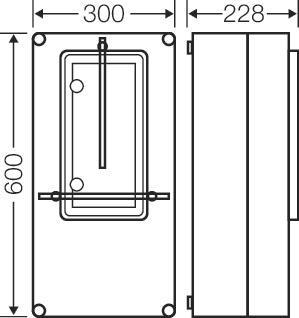 HENS Mi-Zählergehäuse             MI2413 