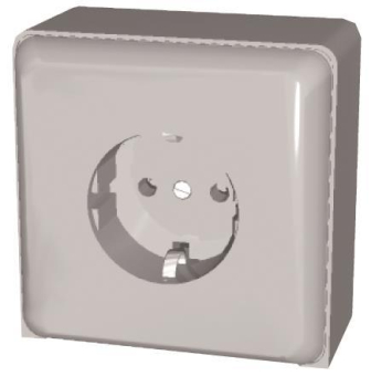 ELSO Renovierung AP Schuko        515110 