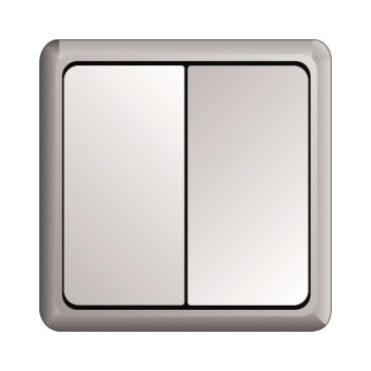 ELSO Renovierung AP Doppeltaster  506394 