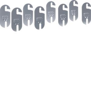 Hager 8xTrennwandaufnahme       FWKPZ001 