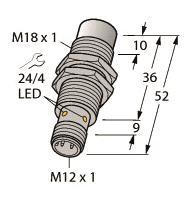 TURCK Induktiver Sensor          1634818 
