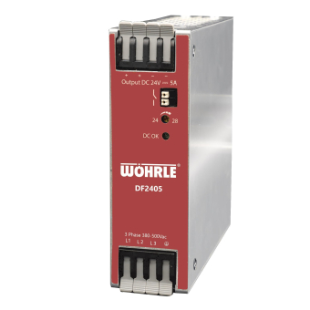 Wöhrle Netzgerät 3ph. E:340-550V  DF2405 