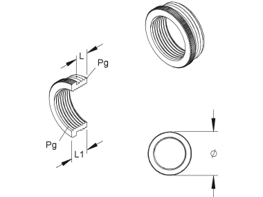 Kleinhuis Reduzierring DIN46320  44/1611 
