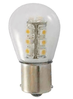 S&H LED Kugelform 16LED 25x51mm    34666 