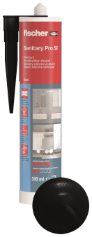 Fischer Sanitärsilicon DSSA SW    053120 