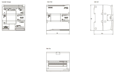 Siemens 6ES72111HE400XB0 SIMATIC S7-1200 