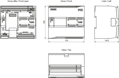 Siemens 6ES72141AF400XB0 SIMATIC S7- 