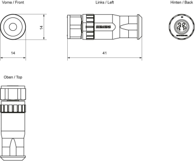 SIEM M8 Power-        6ES7194-2AC00-0AA0 