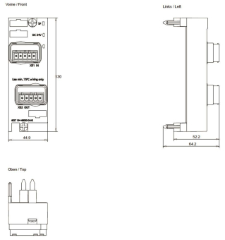 SIEM Anschlussmodul   6ES7194-4BE00-0AA0 