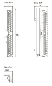 SIEM Frontstecker für 6ES7392-1BJ00-1AB0 