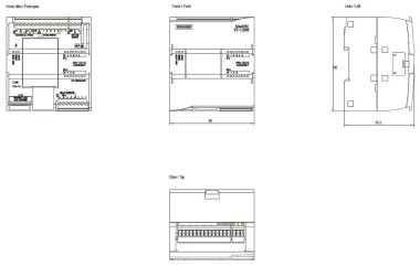 Siemens 6ES72111BE400XB0 SIMATIC S7-1200 