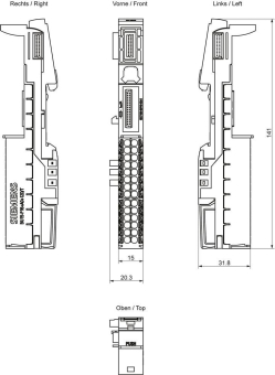 SIEM SIMATIC ET 200SP 6ES7193-6BP40-0DA1 