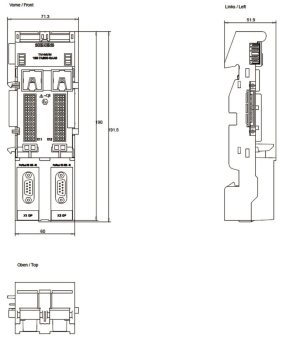 SIEM Terminalmodul    6ES7193-7AB00-0AA0 