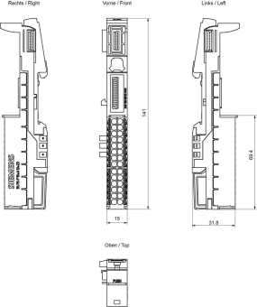 SIEM Siplus ET 200SP, 6AG1193-6BP20-7DA0 
