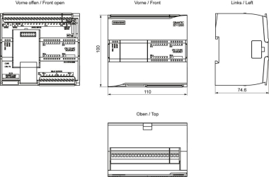 SIEM S7-1200F, CPU    6ES7214-1HF40-0XB0 