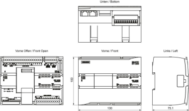 Siemens 6ES72151AG400XB0 SIMATIC S7-1200 