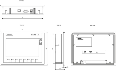Siemens 6AV21232GA030AX0 SIMATIC KTP700 