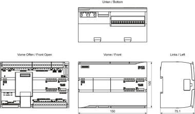 Siemens 6ES72171AG400XB0 SIMATIC S7-1200 