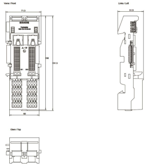 SIEM Terminalmodul    6ES7193-7CA10-0AA0 