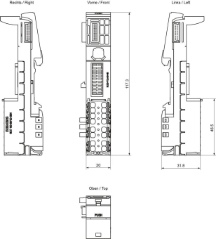 Siemens 6ES71936BP200BB1 SIMATIC ET200SP 
