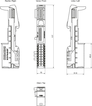 SIEM SIMATIC ET 200SP 6ES7193-6BP00-0DA1 