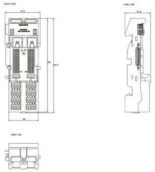 SIEM Terminalmodul    6ES7193-7CA00-0AA0 