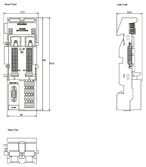 SIEM Terminalmodul    6ES7193-7AA10-0AA0 