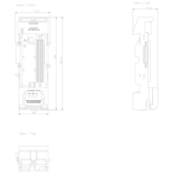 SIEM SIMATIC DP,      6ES7193-7DB20-0AA0 