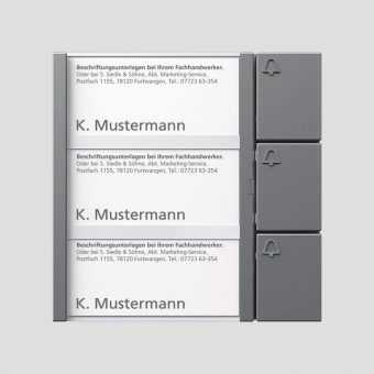 SIED Tasten-Modul              TM612-3DG 