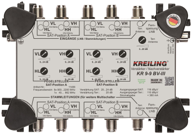 Kreiling Verstärker Nach-  KR 9-9 BV-III 
