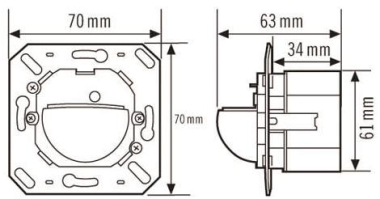 ESYLUX UP Präsenzmelder         PD180i/R 