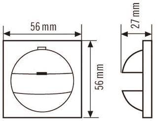 ESY Abdeckung   Abdeckung IP 20-SKK weiß 
