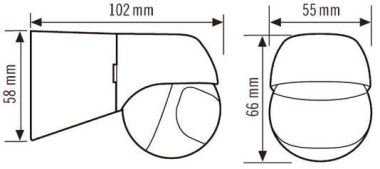 Esylux MD 180 Basic L schwarz EM10055515 