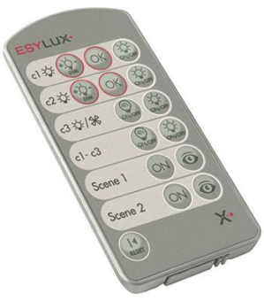 ESYLUX Mobil-PDi/User silber/grün-metall 