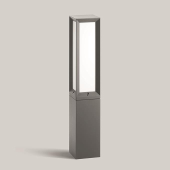 BEGA Pollerleuchte silber       84668AK3 